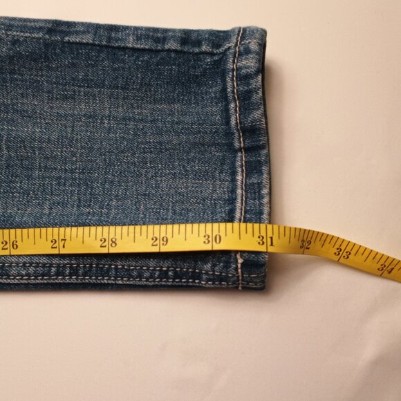 Vigoss Studio Jeans Size 27/4 The Dublin Skinny Low Rise Medium Wash - Picture 10 of 11